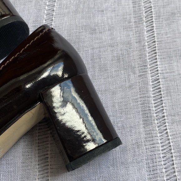 Ditto by Vaneli chocolate brown pumps block heels. - Picture 6 of 12